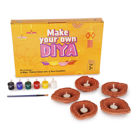 DIY - Paint and Decorate Your Own Diyas